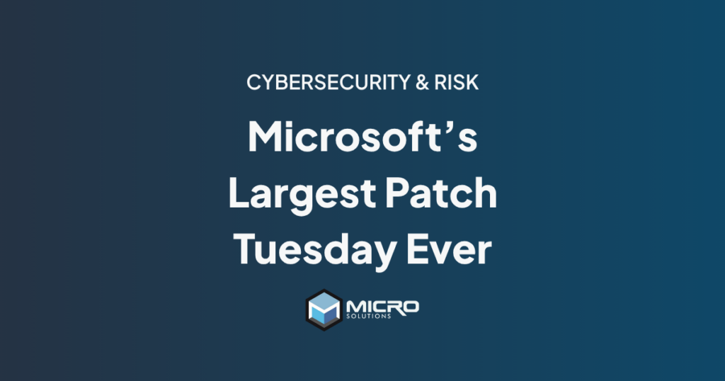 Microsoft security update representing the record July 2026 Patch Tuesday release
