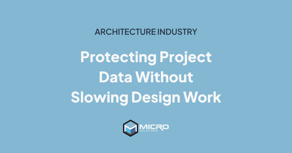 Cybersecurity for architecture firms